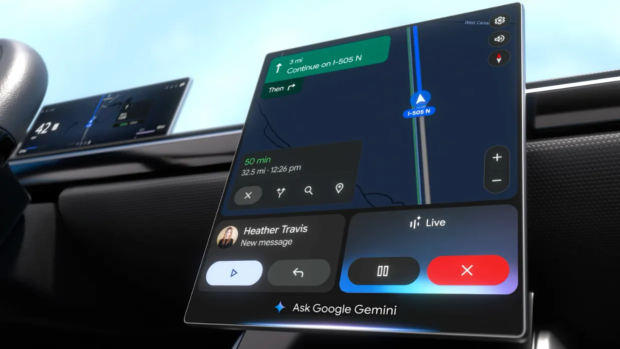 google gemini android auto