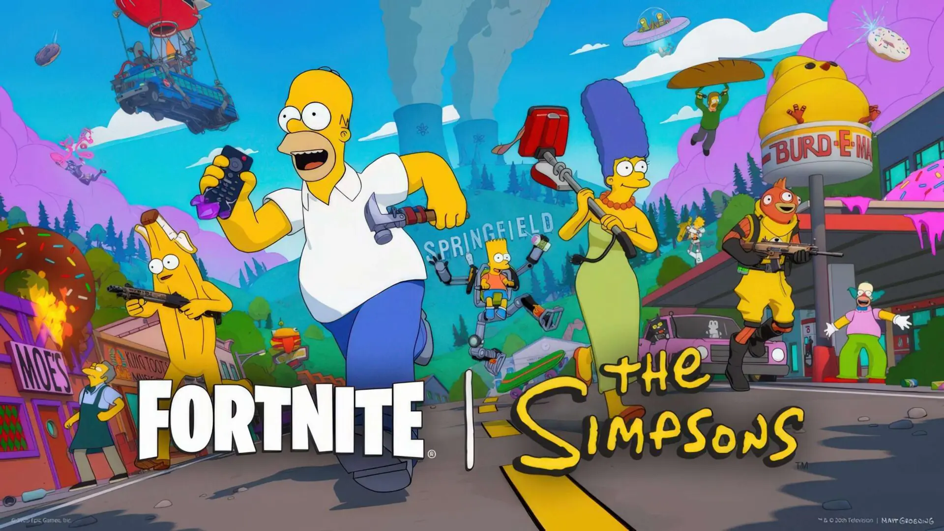 Il crossover Fortnite X The Simpsons introduce i giocatori a Springfield Island 14 image002 HD 2 scaled
