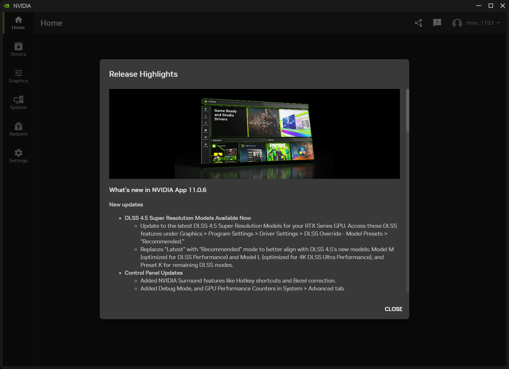 Il supporto NVIDIA DLSS 4.5 è disponibile per tutti gli utenti dell'app NVIDIA, con l'aggiunta di nuove funzionalità 10 NVIDIA App DLSS 4 5 Update Official