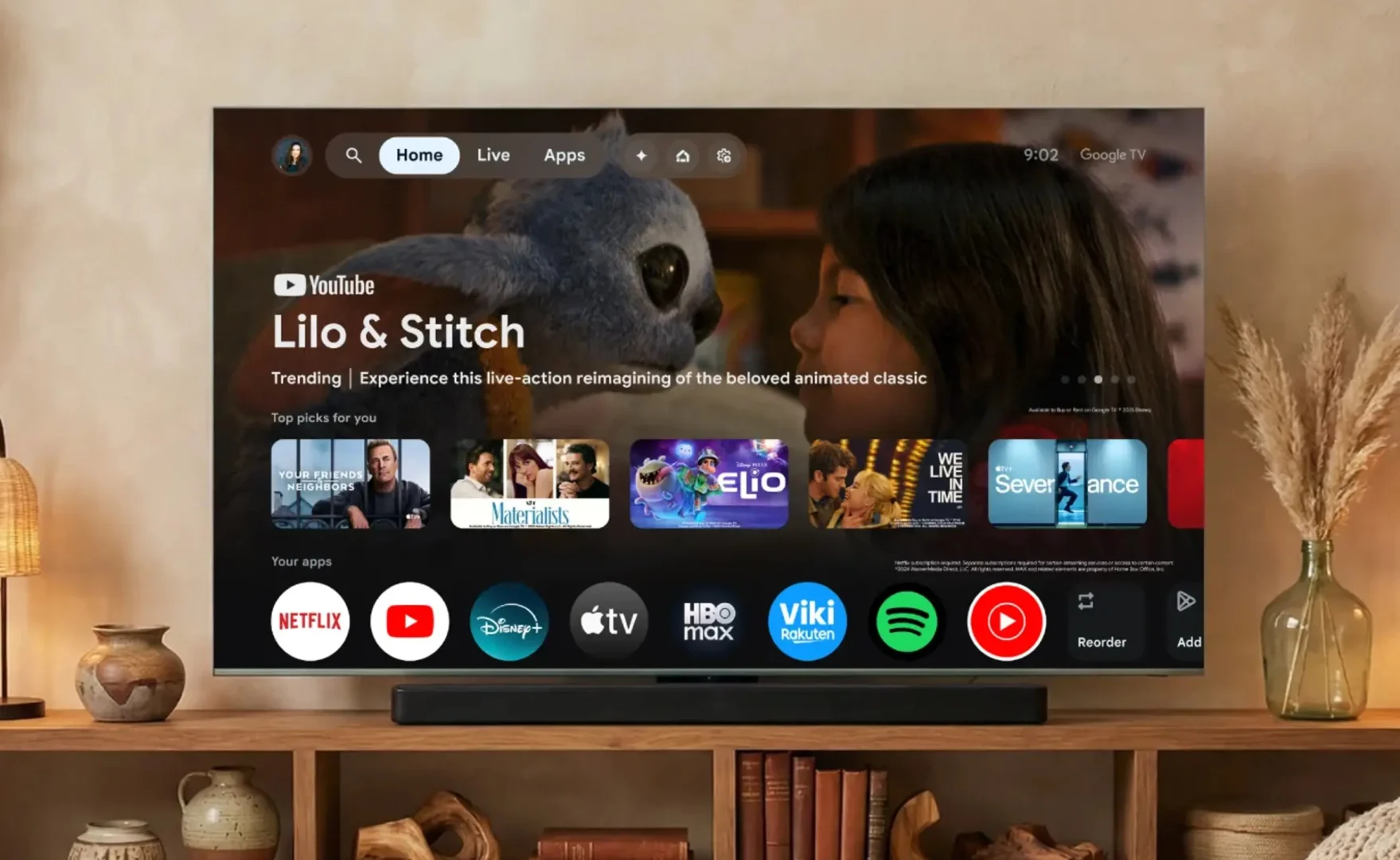 gemini for google tv