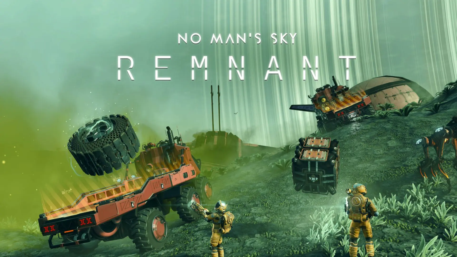 Hello Games ha rilasciato una nuova patch per No Man's Sky, chiamata Remnant. 8 RemnantKeyArt 1 scaled