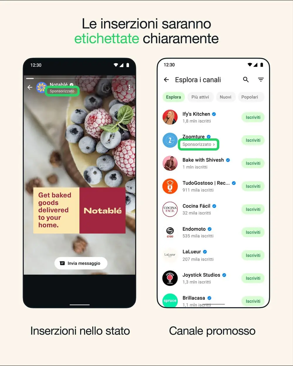 WhatsApp arrivano le pubblicita negli stati e nei canali 1