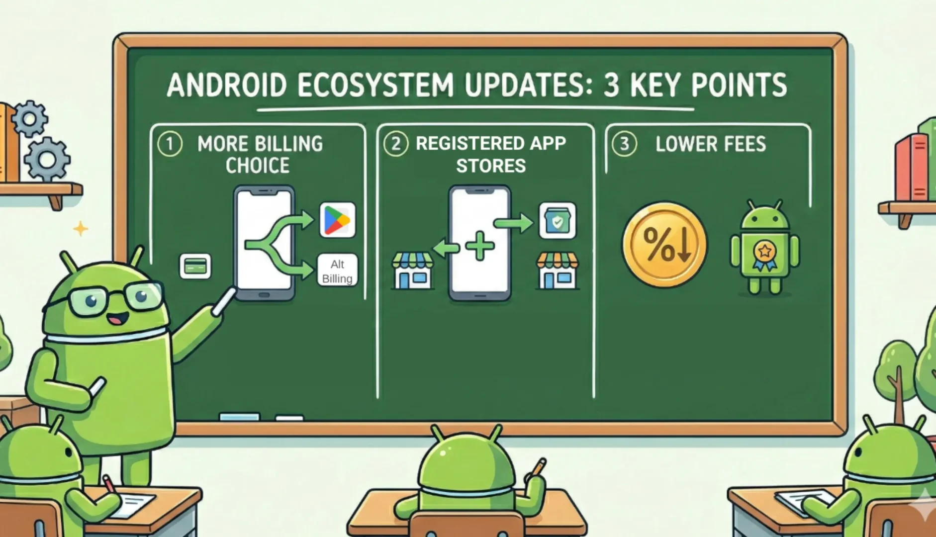 google android ecosystem updates