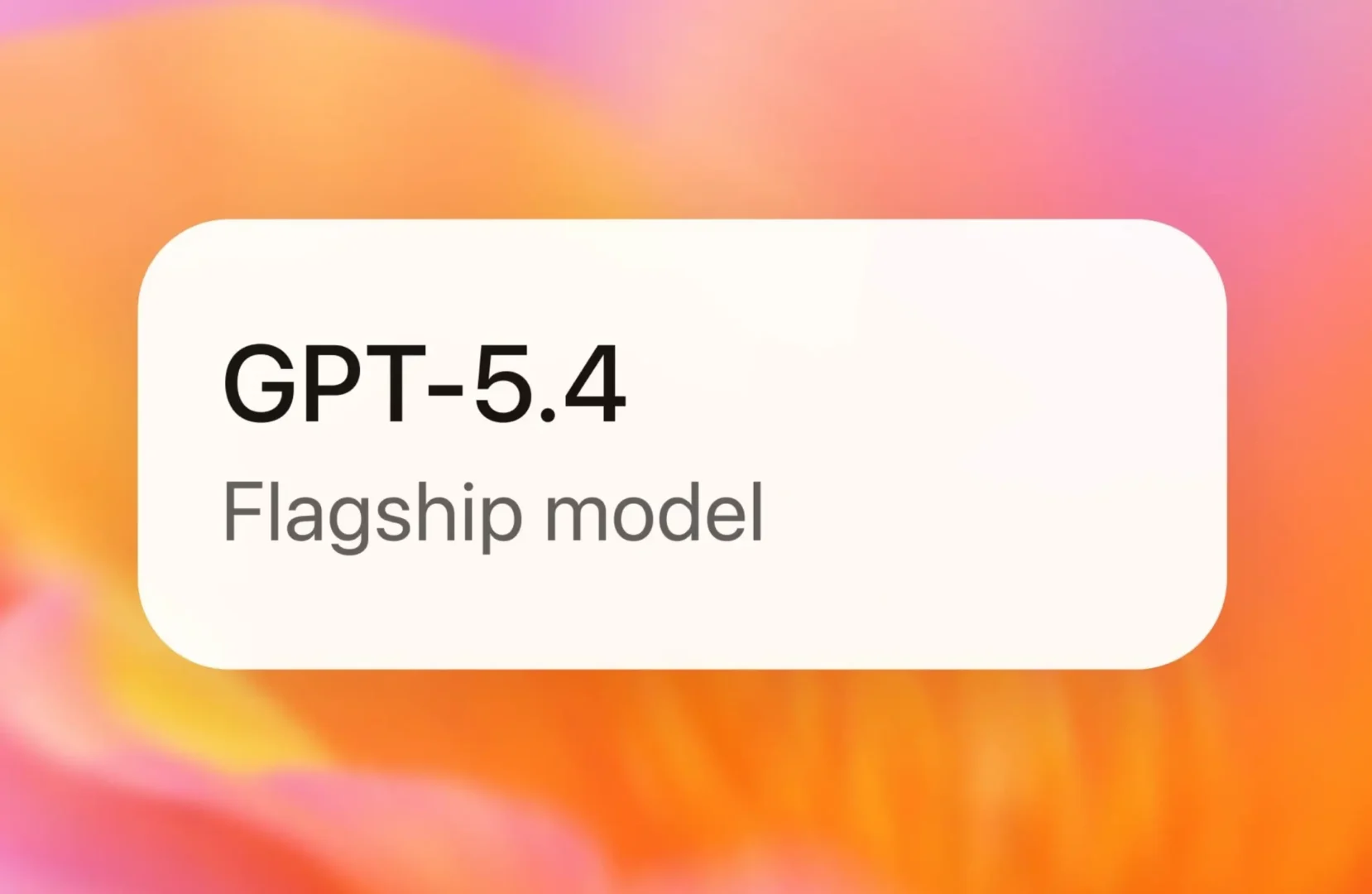 openai gpt 5 4 model