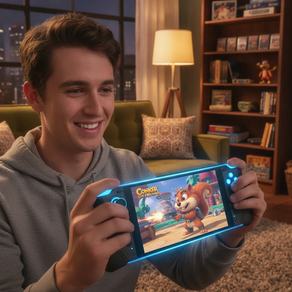 La retrocompatibilità Xbox sbarca su PC e Handheld: Conker e BLiNX rinascono in 4K
