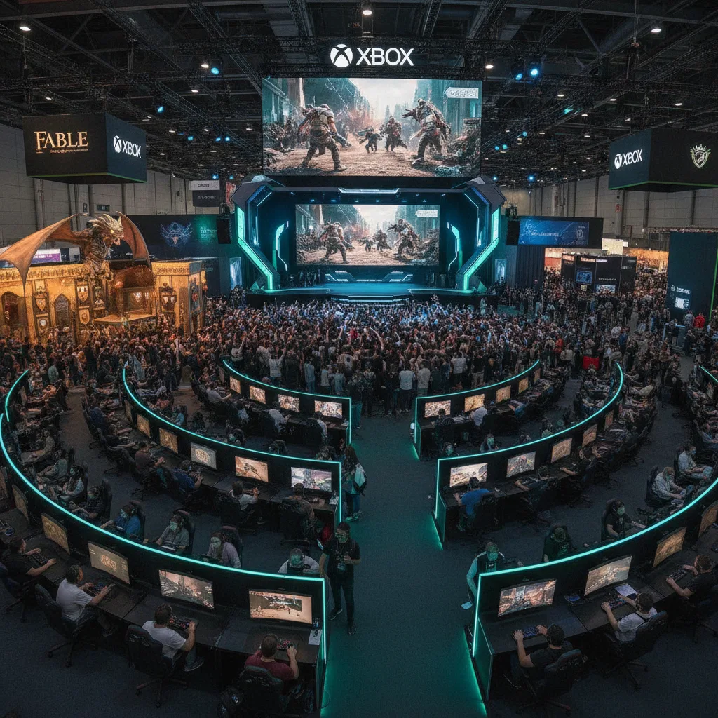 Xbox fa sul serio per la Gamescom 2026: 140 postazioni, demo di Gears of War: E-Day e riflettori su Fable