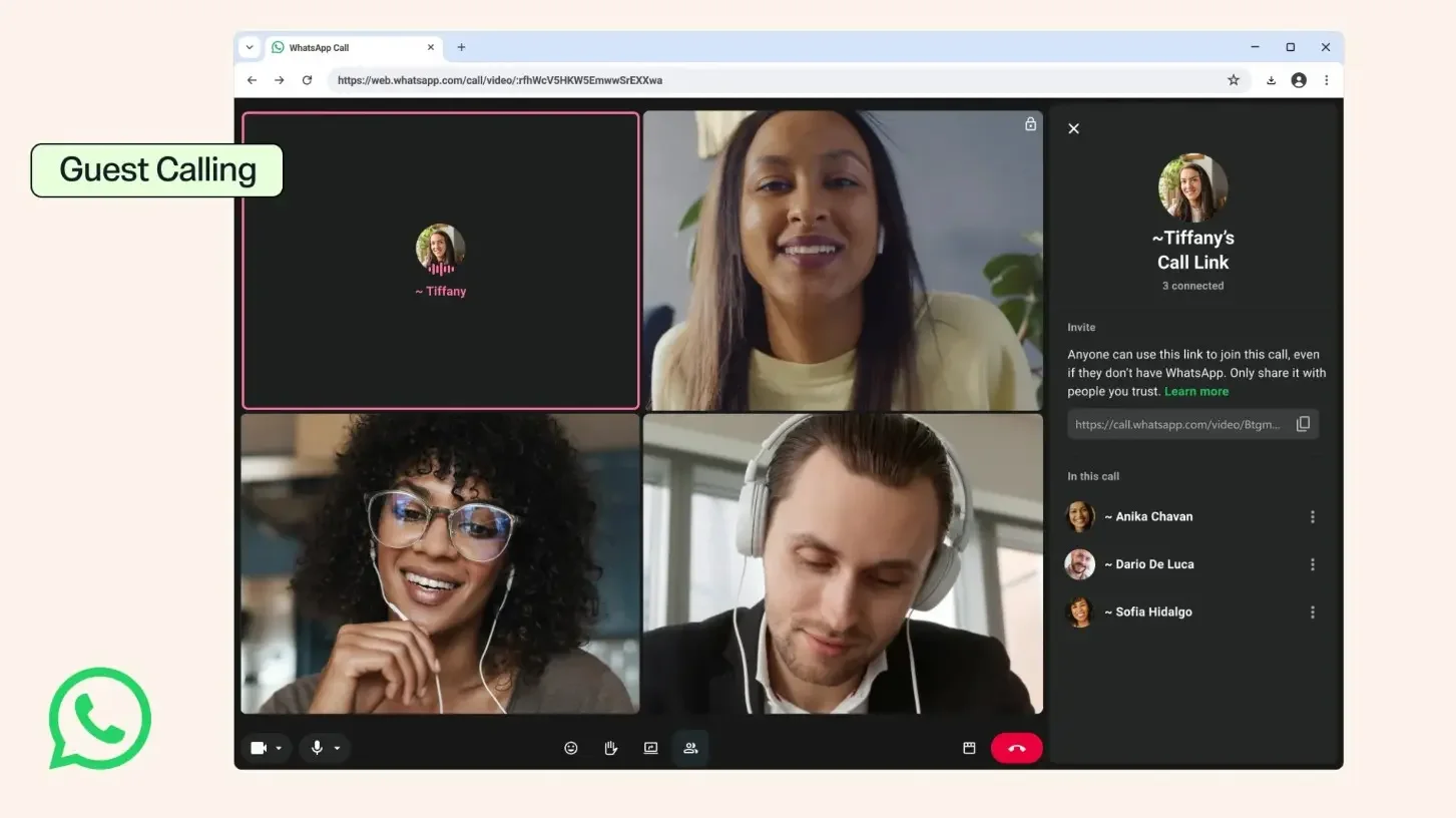 WhatsApp apre alle chiamate senza account: la svolta "Guest Calling" per sfidare Zoom e Meet 9 whatsapp guest calling